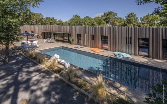 mimizan réalisation d’une villa d’architecte avec piscine 1