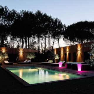 piscine 13 x 4 béton armé, revêtement en membrane armée 2