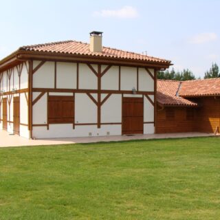 réalisation d’une maison landaise traditionnelle à colombage 1