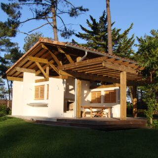 réalisation d’une maison landaise traditionnelle à colombage 3